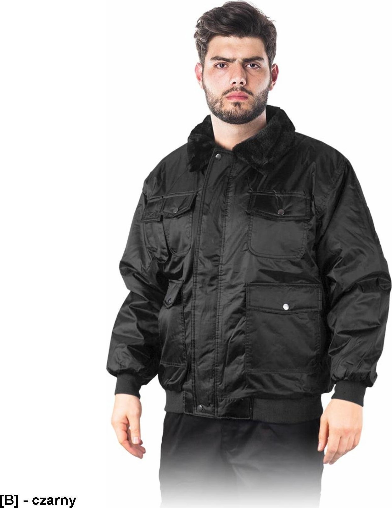R.E.I.S. BOMBER - kurtka - czarny L