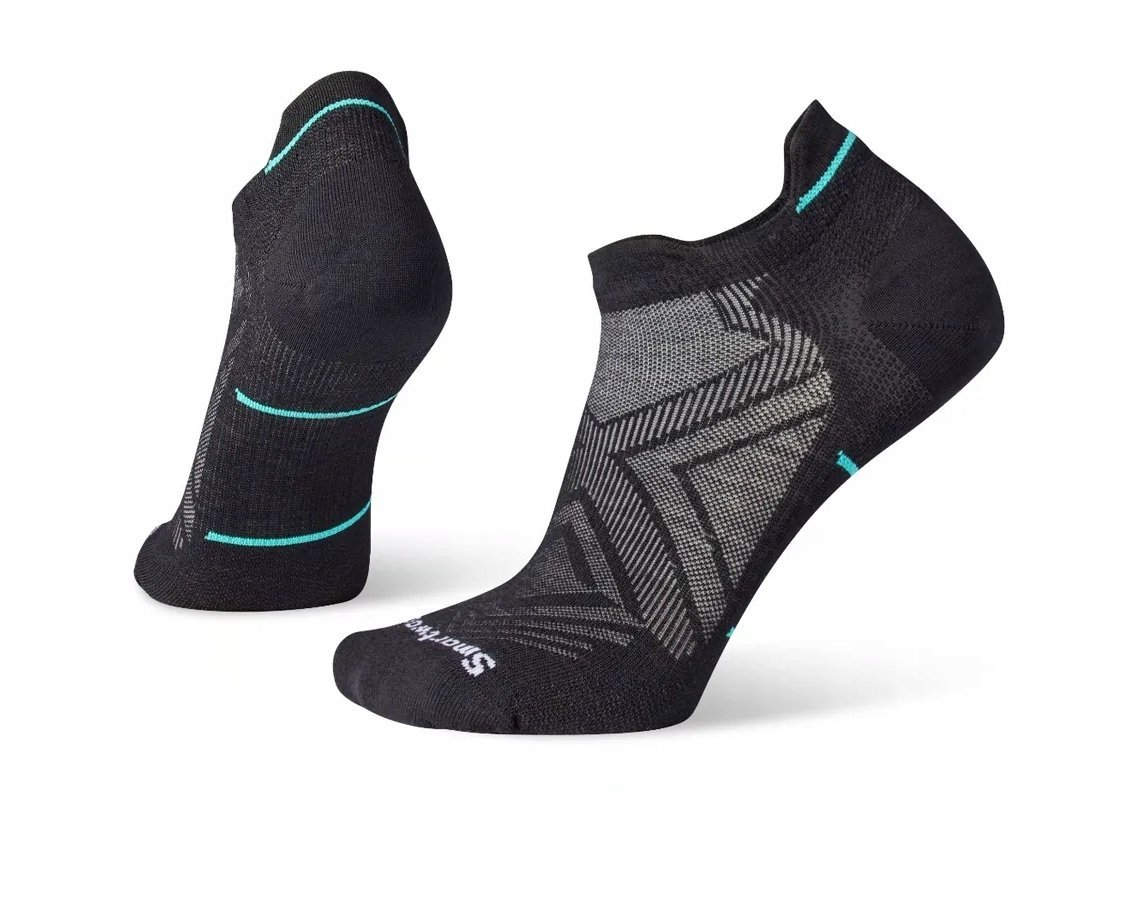 Smartwool W'S Run Zero Cushion Low Ankle Socks, 001 | black, S