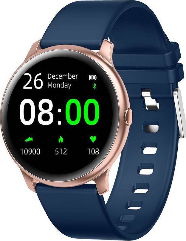Smartwatch Gino Rossi SW010-17 Granatowy