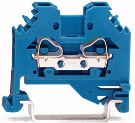 Wago Złączka szynowa 2-przewodowa 4mm2 niebieska (281-104)