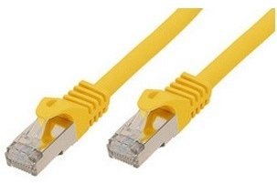 Eigenbrand shiverpeaks kabel połączeniowy S/FTP Cat.7 żółty 5,0m