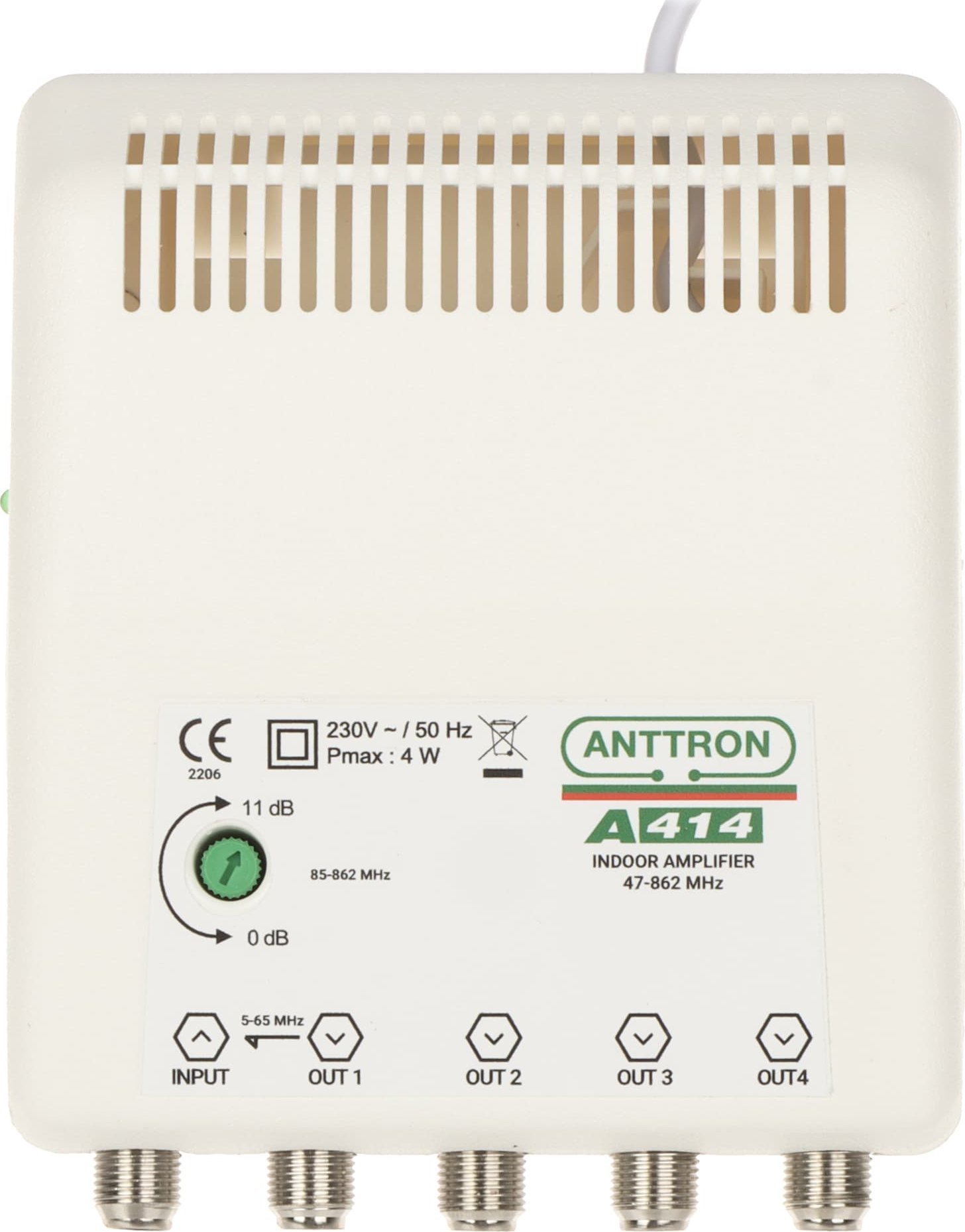 Antena RTV Anttron WZMACNIACZ ANTENOWY ANTTRON-A414