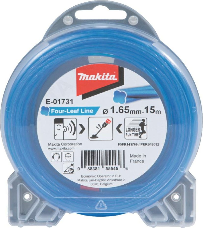 Makita Żyłka nylonowa koniczyna 1,65mm/15mb ME-01731