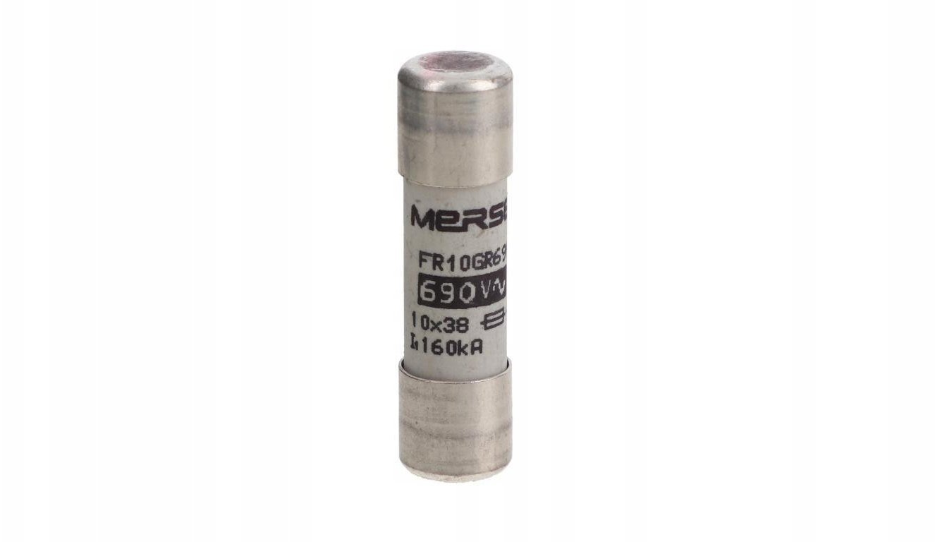 MERSEN Wkładka bezpiecznikowa ultraszybka pełnozakresowa cylindryczna gR 690VAC 10x38 4A W1014572