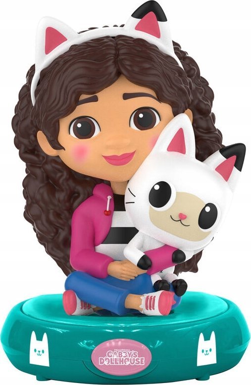 KiDS Licensing Lampka nocna z figurką Gabby Gabby's Dollhouse