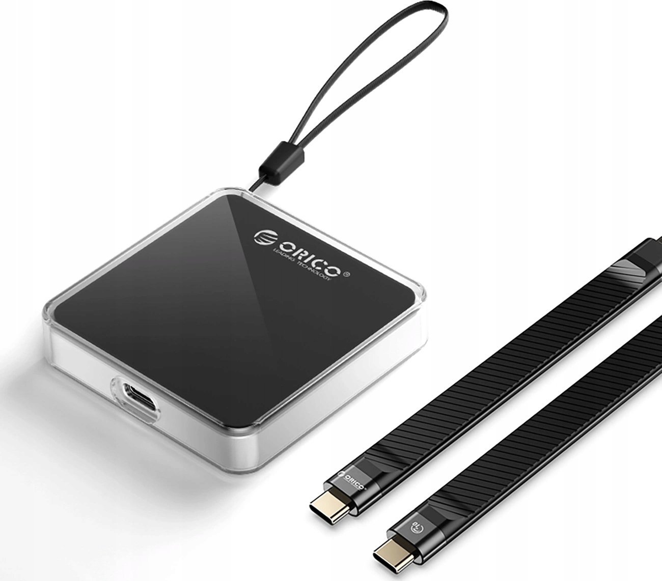Kieszeń Orico Kieszeń dyskowa M.2 NVME z magnesem USB-C 3.2 - czarna