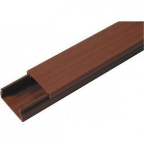 AKS Listwa elektroinstalacyjna MKE 15X25 drewno ciemne (111486)