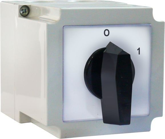 Apator Łącznik krzywkowy 1-2 1P 10A w obudowie 4G10-55-PK (63-840350-011)