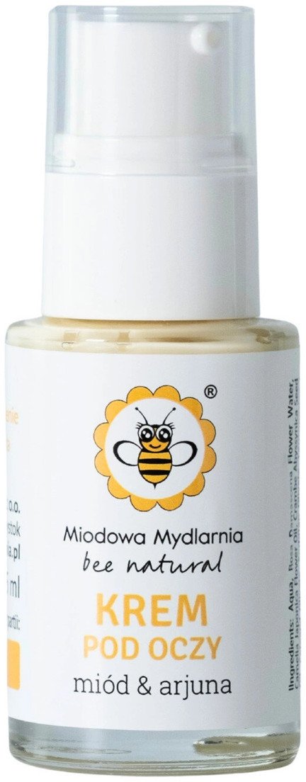 Miodowa Mydlarnia Krem pod oczy Miód i arjuna 15ml