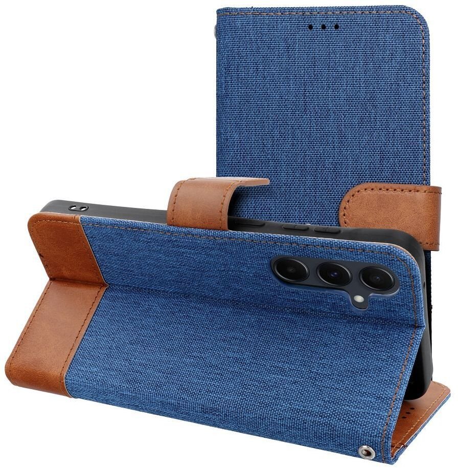 Markowe Kabura JEANS Book do SAMSUNG A57 5G niebieski