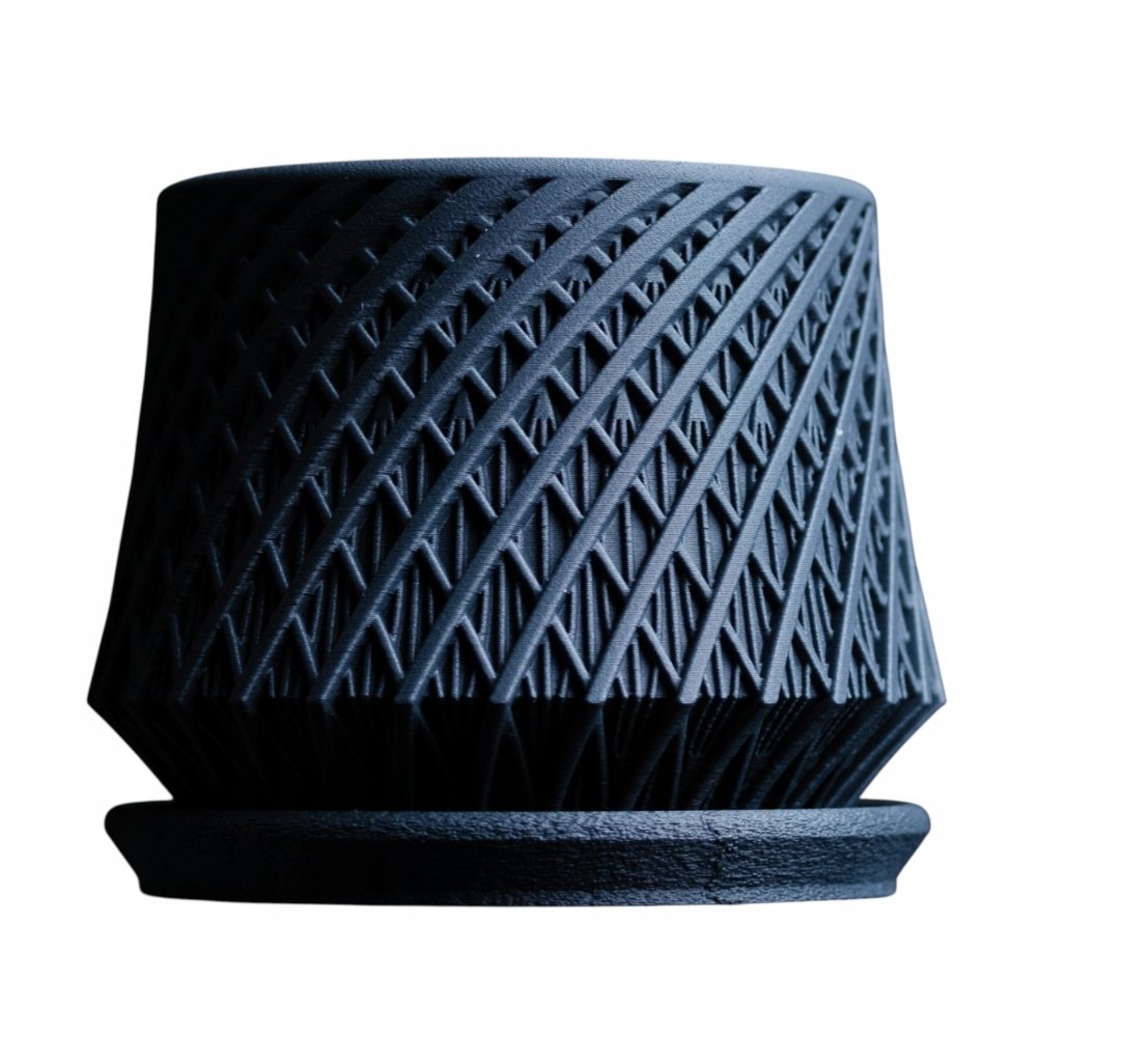 Kairo Planter geometryczna doniczka 3D o nowoczesnym charakterze - 10 cm