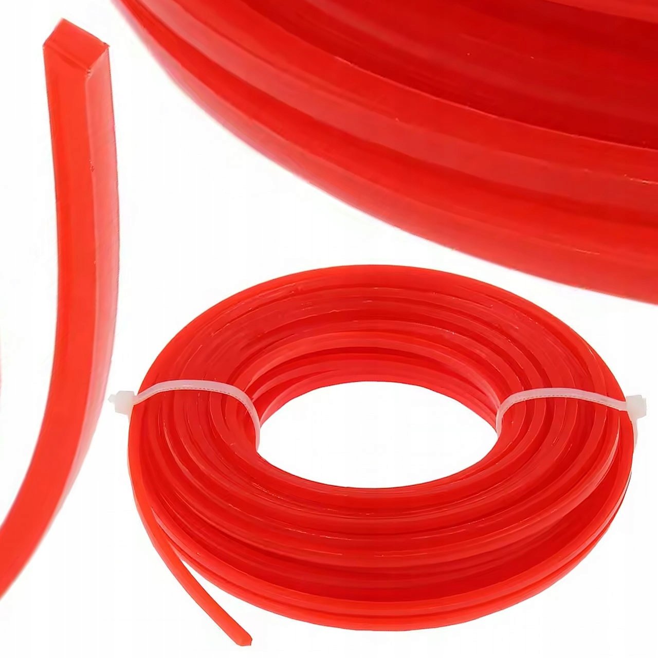 Rosfix ŻYŁKA TNĄCA DO KOSY PODKASZARKI KWADRATOWA CZTEROKĄTNA 2,7 MM 15 M SOLIDNA