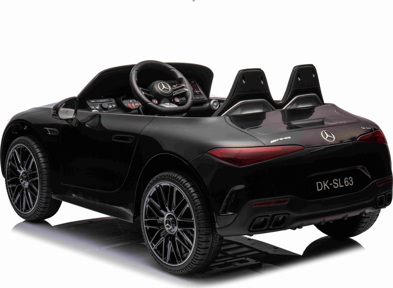 Zdjęcia - Auto dla dzieci Mercedes Auto na akumulator Mercedes Benz AMG SL63 4x4 Czarny