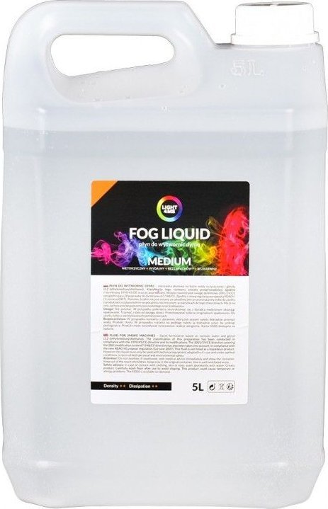 LIGHT4ME Fog Liquid Medium 5l płyn do wytwornicy dymu średni