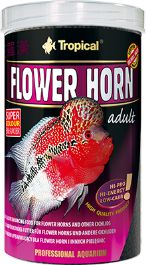 Фото - Корм для риб Tropical FLOWER HORN ADULT pellet 500ml 