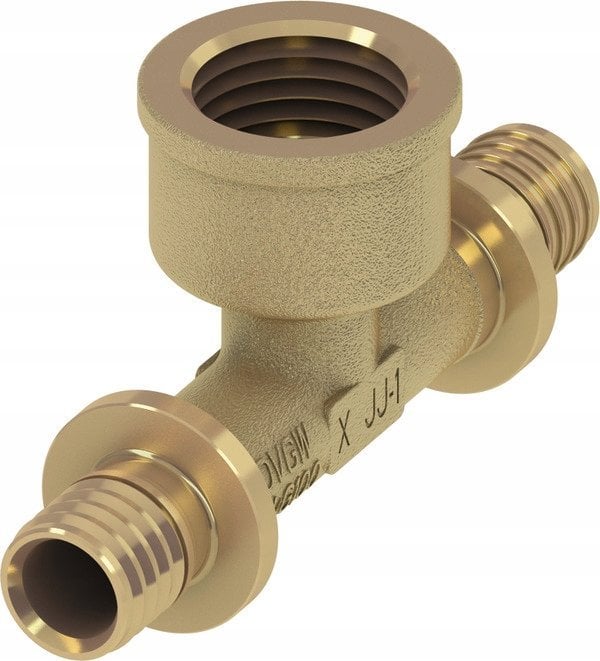 Tece Trójnik mosiężny GW 20mm x 1/2" x 20mm (769520)