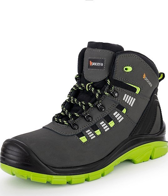 PROCERA HELIX S3 SRC - Trzewiki ochronne ze skóry nubukowej z podnoskiem, wkładką antyprzebiciową i podeszwą antypoślizgową PU/PU 41