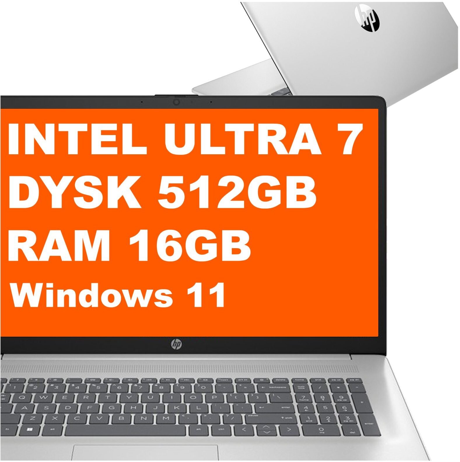 HP 17-cn5037nr Ultra 7 255U / 16 GB / 512 GB / W11 (BE6J9UA)