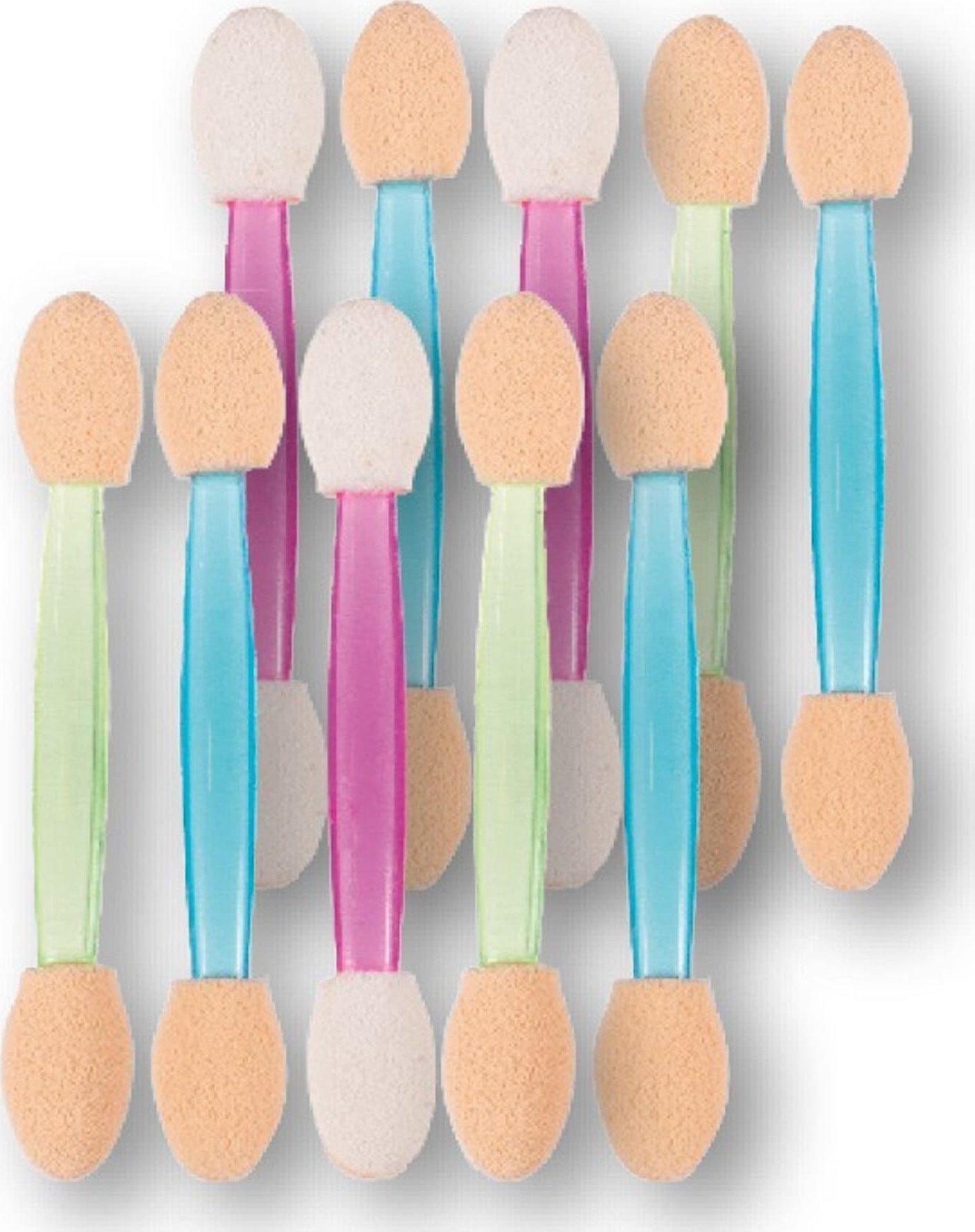 Top Choice TOP CHOICE Aplikatory pacynki do cieni dwustronne (35234) 1 op. - 10 szt.