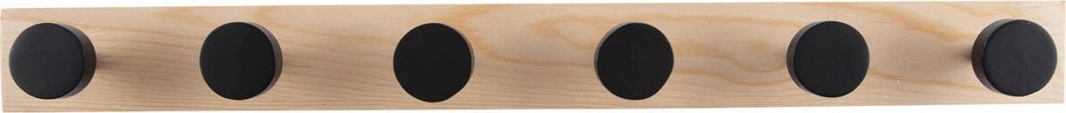 Present Time Wieszak na ubrania na ścianę KNOBS, 60 cm