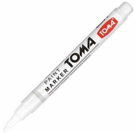 Toma Marker olejowy Fine biały 1szt