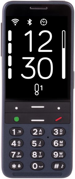 Komórkowy Matapo BlindShell Classic 3 udźwiękowiony telefon z klasyczną klawiaturą - granatowy
