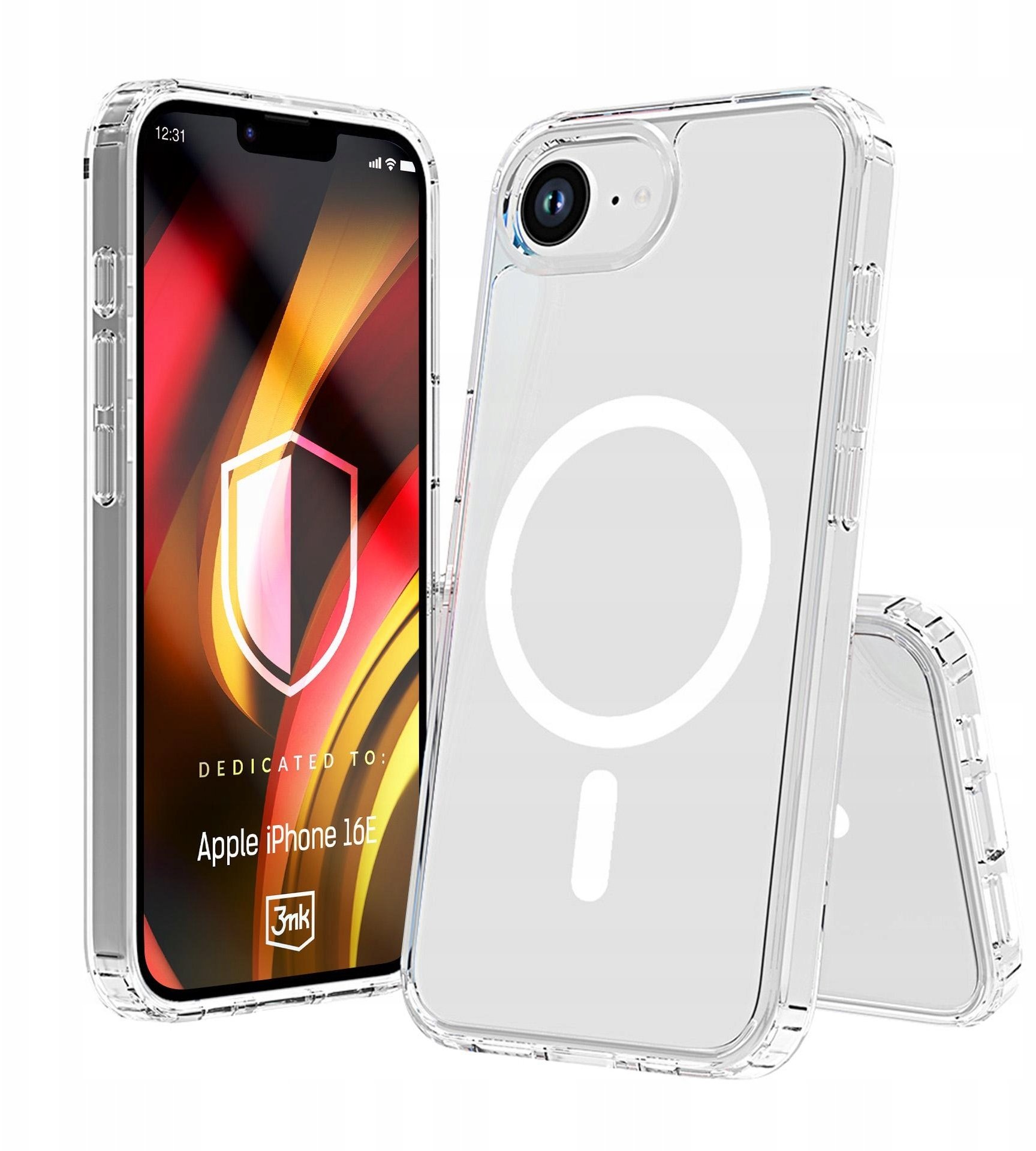 Apple iPhone 16E - 3mk Hardy LiqForce MagCase