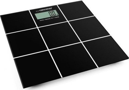 Waga łazienkowa Esperanza Waga łazienkowa Salsa EBS004 (kolor czarny)