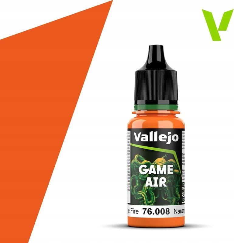 Vallejo Vallejo: 76.008 - Game Air - Orange Fire (18 ml)