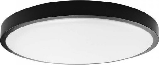 Lampa sufitowa V-TAC Plafon 24W LED Okrągły 30cm Natynkowy IP44 Czarny VT-8624B 4000K 2500lm