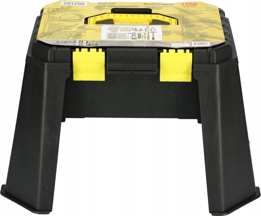 Zestaw komplet narzędziowy narzędzi uniwersalny skrzynka stołek nasadki bity stal Cr-V WMC