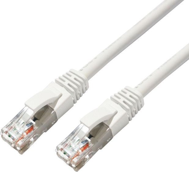 MicroConnect CAT6A UTP 1m White LSZH