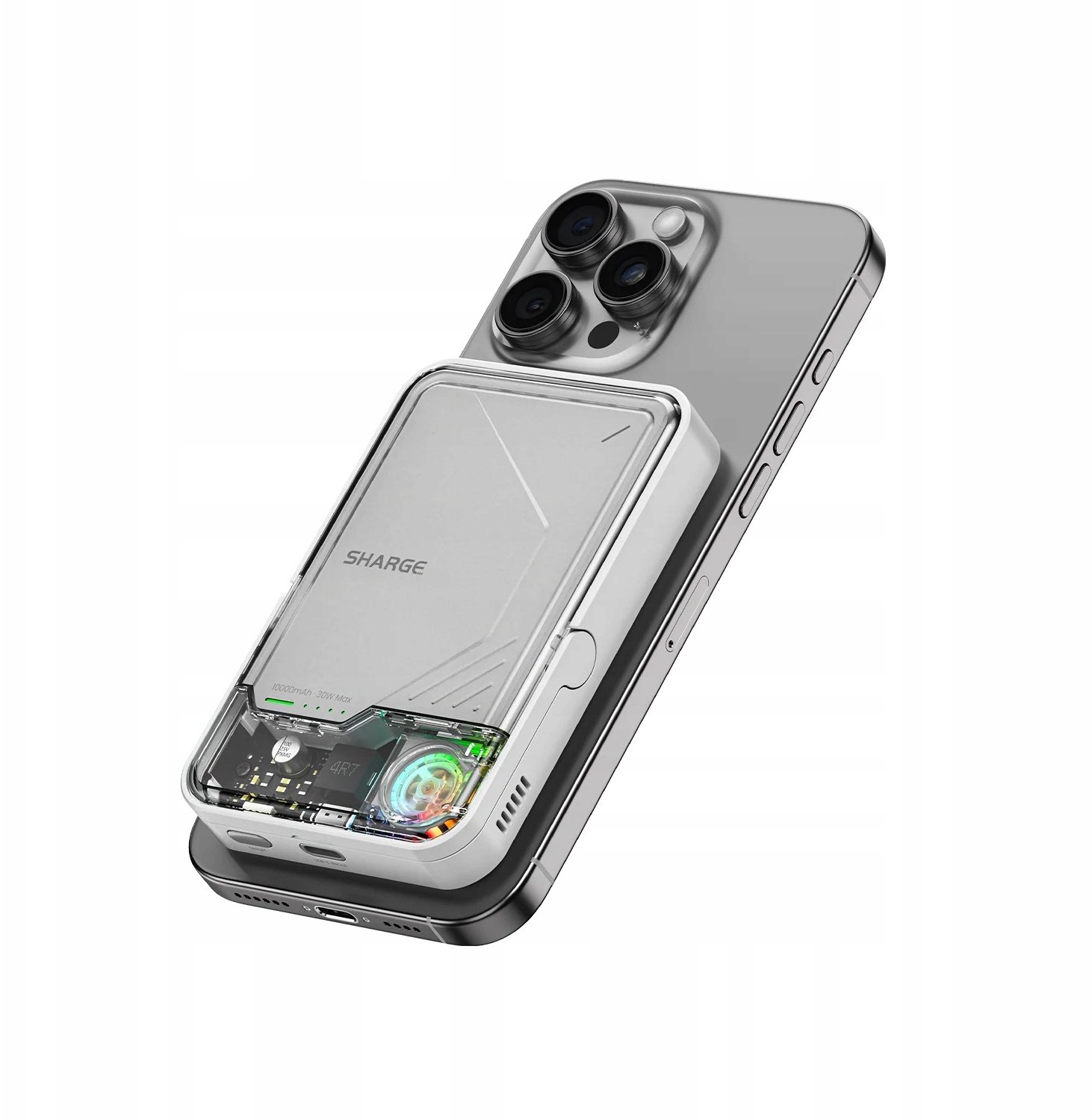 Powerbank Azo SHARGE AeroMag Air Magnetic Wireless Ultra-slim Powerbank 10000mah Powerbank (YDD-AEROMAGAIR-M7)