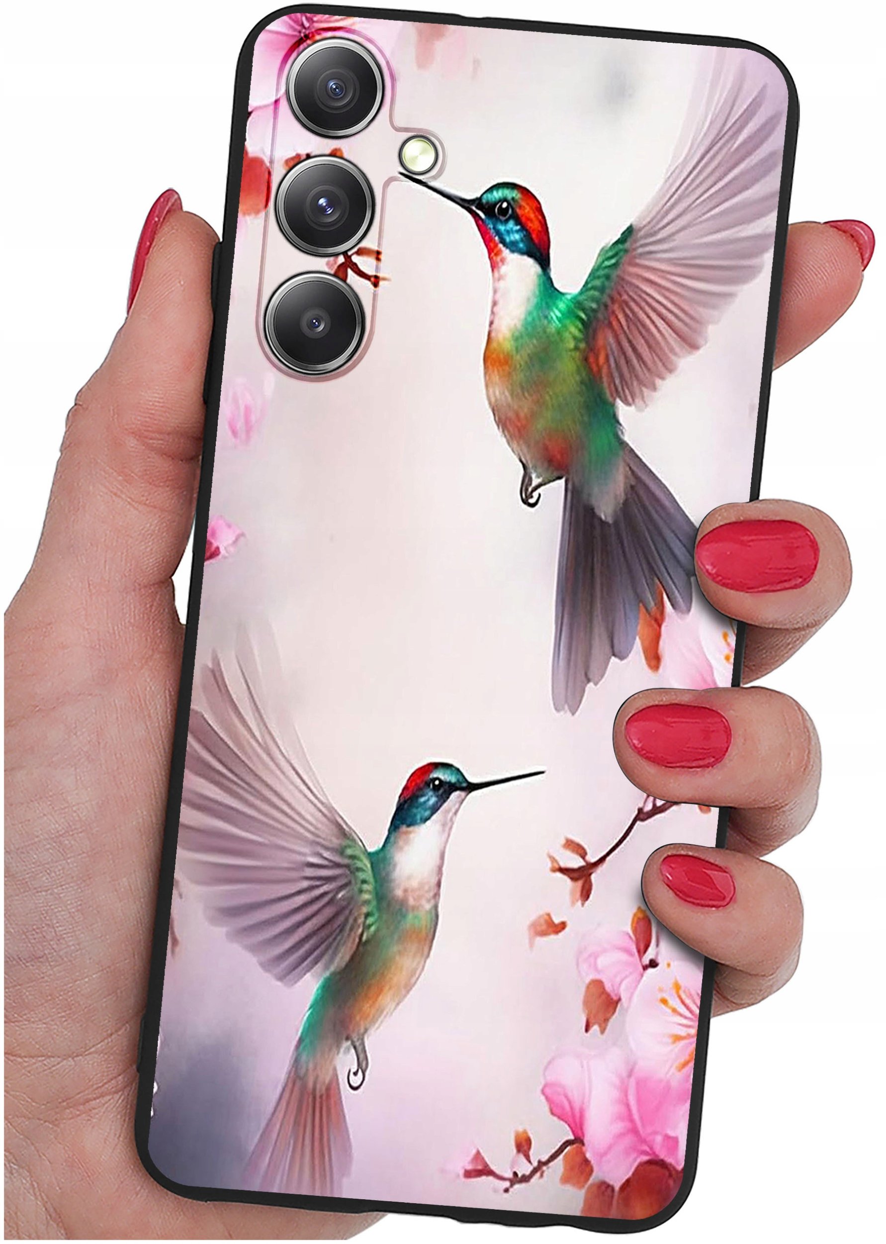 krainaGSM ETUI do Samsung Galaxy S23 FE wzory | SILIKONOWE MATT CASE + SZKŁO 9H