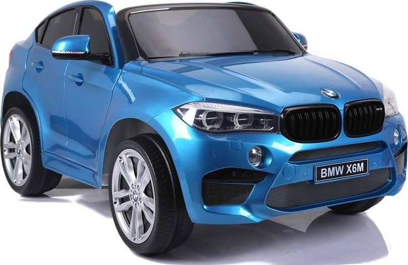 Lean Sport Auto Na Akumulator BMW X6M Niebieskie Lakierowane