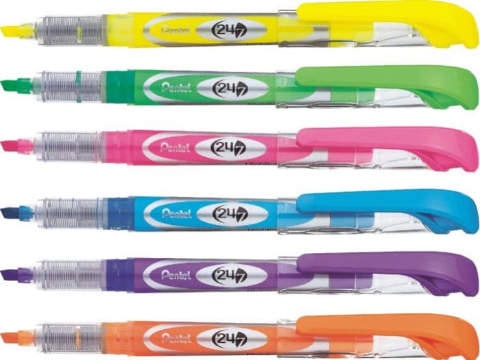 ZAKREŚLACZ PENTEL SL12 BŁĘKITNY