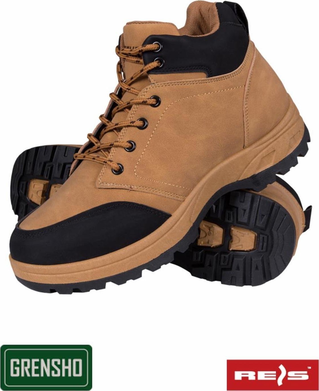 Grensho BGRIM - buty typu trzewik GRIM, wykonane z PU połżączonym z materiałem, podeszwa z PCV 42