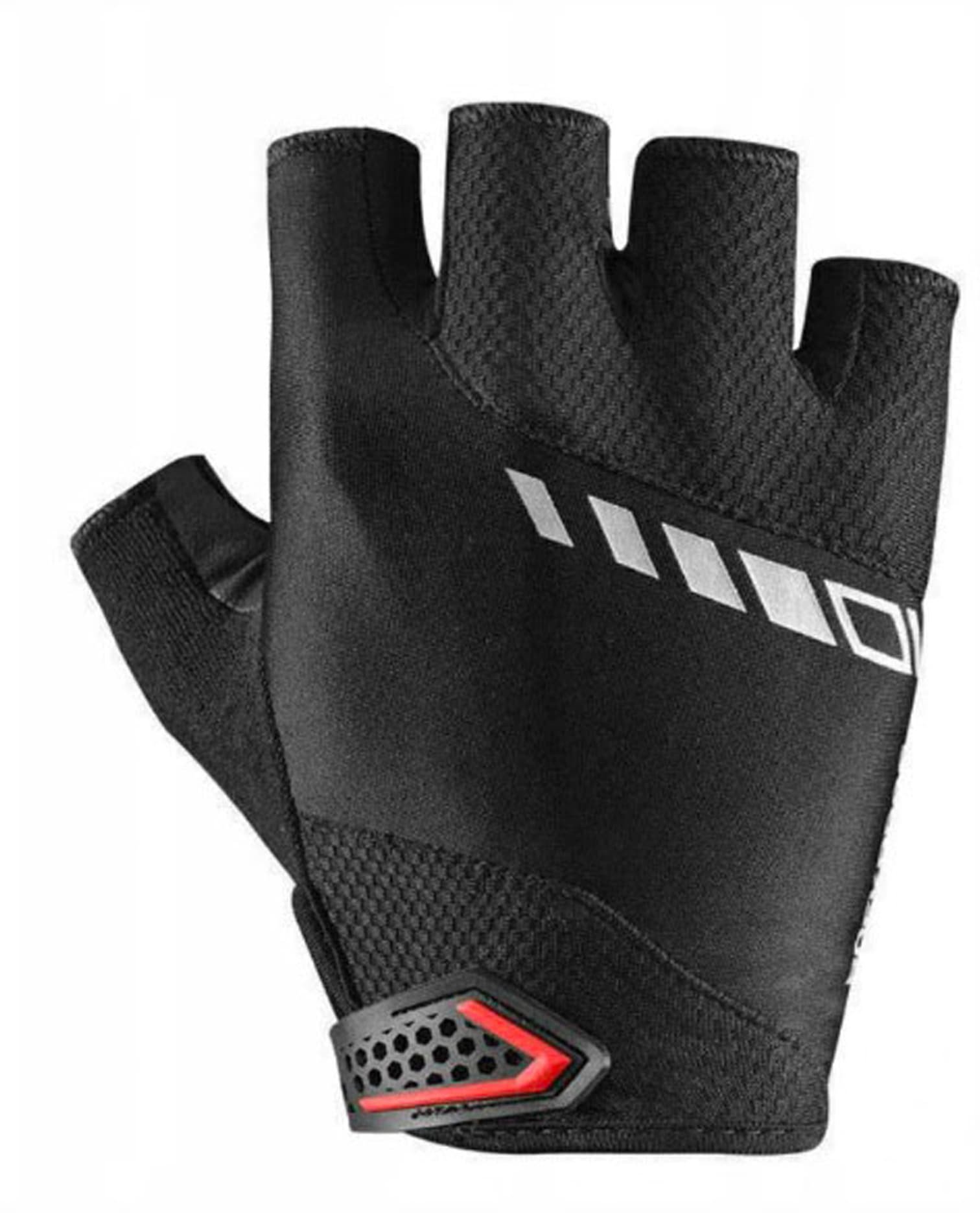 Rękawiczki rowerowe z wkładkami żelowymi rozmiar M czarne