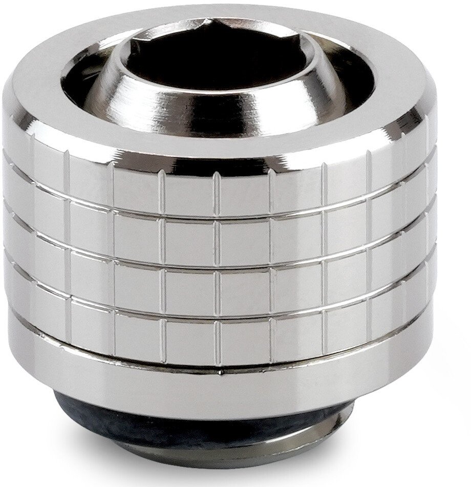 Thermal Grizzly DeltaMate Złączka kompresyjna, Mosiądz - Gloss Nickel, ST16 (TG-DM-FIT-0301)