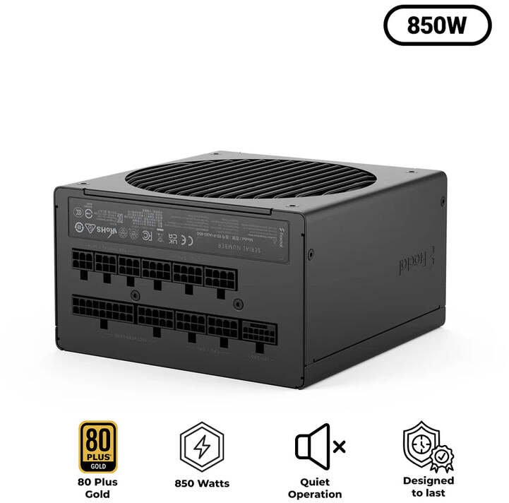 Fractal Design Power Supply, Black | Ion 3 Gold | 850 W