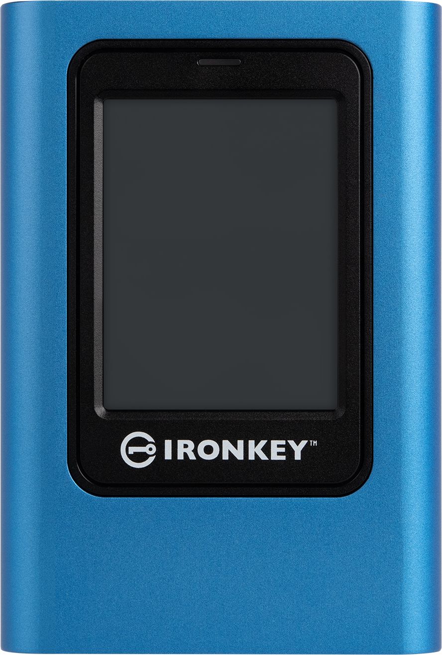 Dysk zewnętrzny SSD Kingston IronKey Vault Privacy 80 1.92TB Niebieski (IKVP80ES/1920G)
