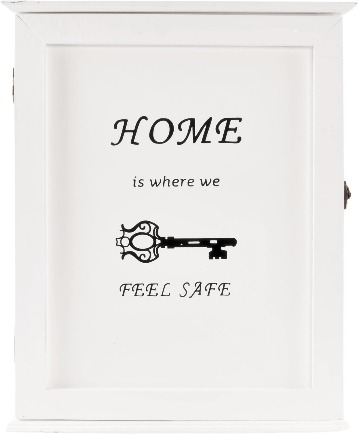 Tajemniczy ogród SKRZYNKA NA KLUCZE BIAŁA HOME