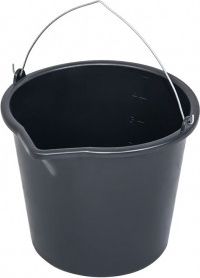 AWTools wiadro budowlane 12l z lejkiem (AW23513)