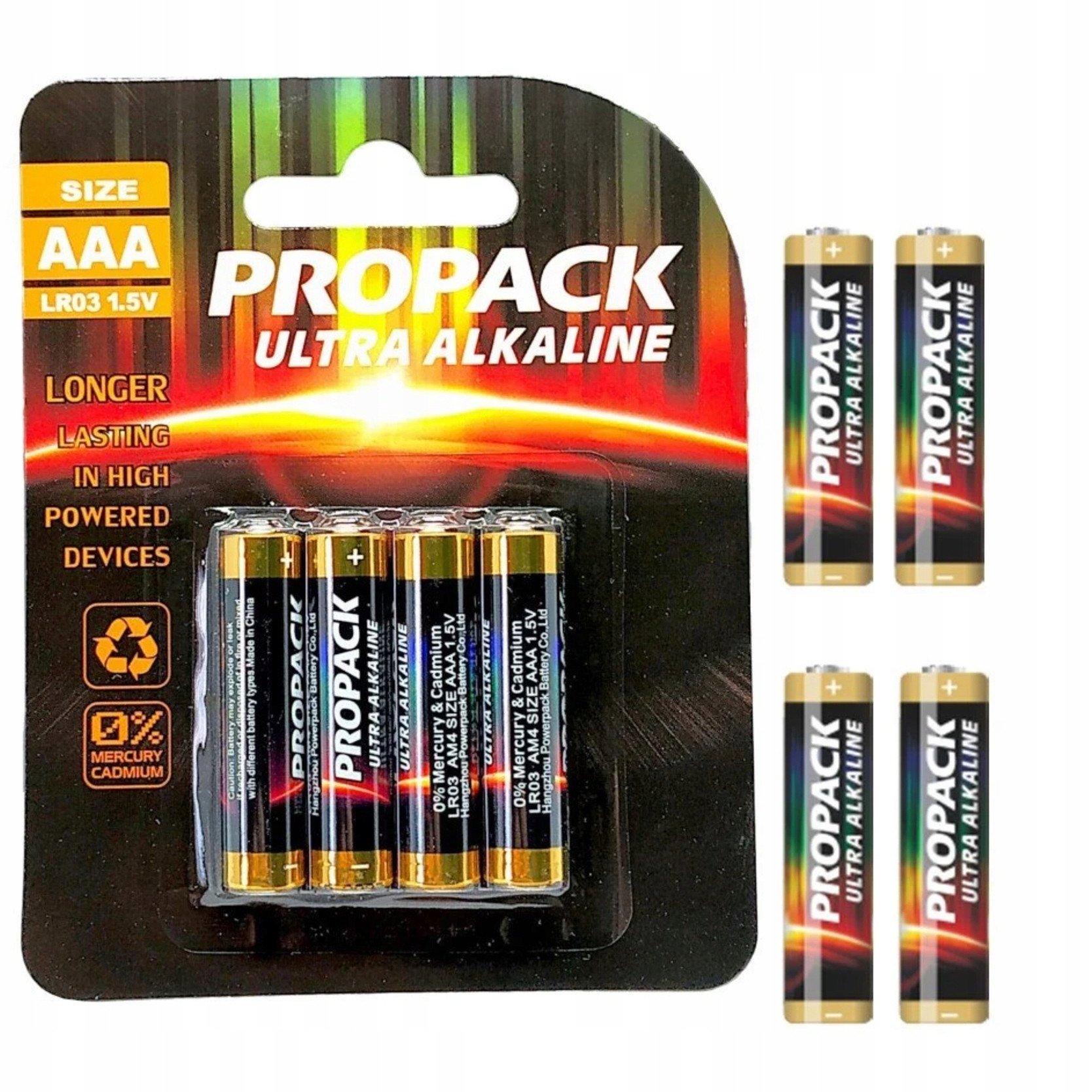 Rosfix Bateria AAA / R03 4 szt.