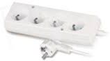 Plastrol Przedłużacz 4-gniazda z/u 10A 5m biały PS-470 (W-97482)