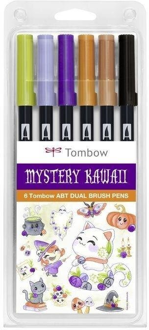 Tombow Flamastry dwustronne Mistery 6szt EDUKAMP (4003198106574)