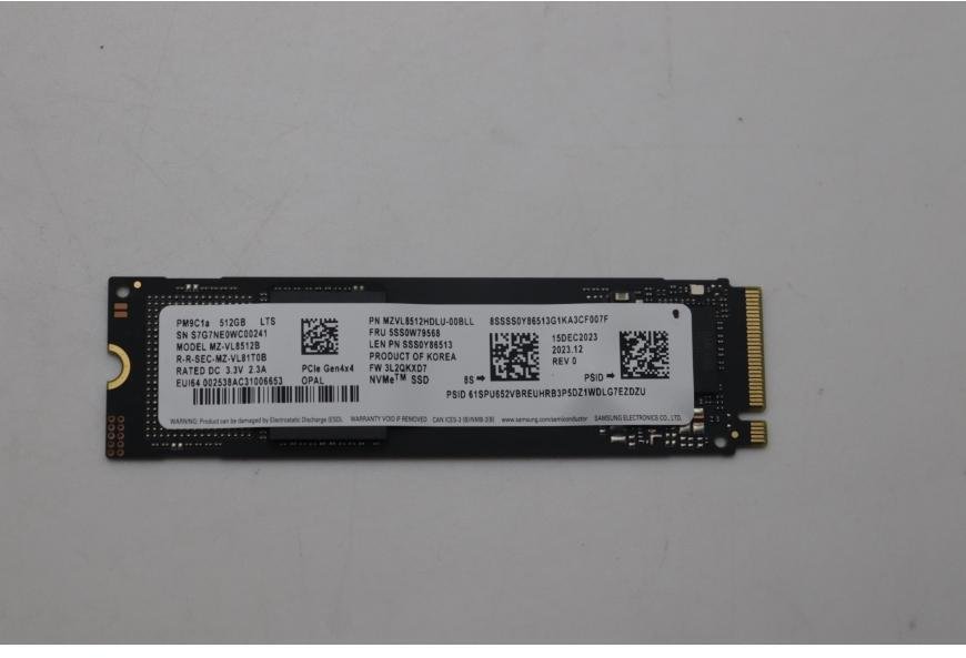 Dysk SSD Lenovo 512GB M.2 2280 PCIe 4x4