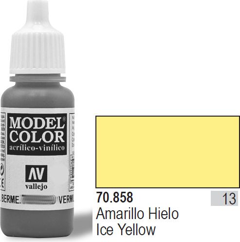 Vallejo Farba Nr13 Ice Yellow 17ml - 70858
