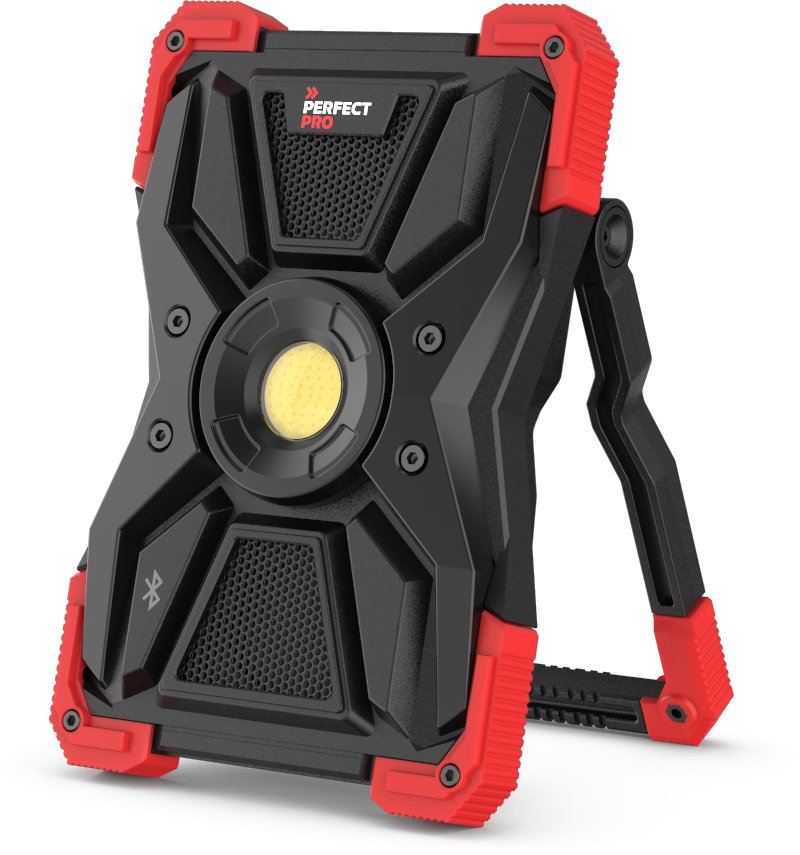 PerfectPro L-100 LED-Worklight + Lautsprecher