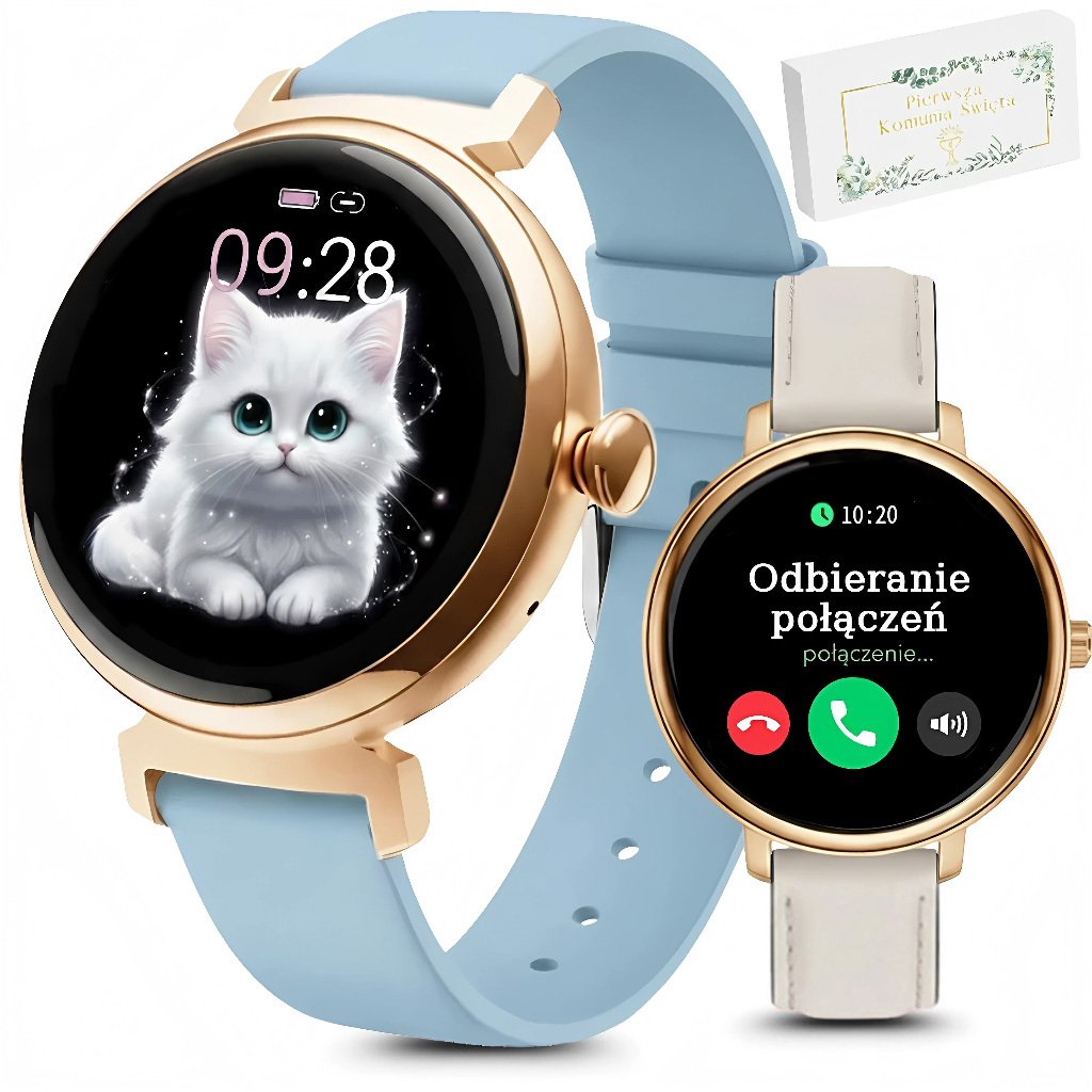 Zegarek dziecięcy SMARTWATCH Rubicon AMOLED F21 / 2 paski